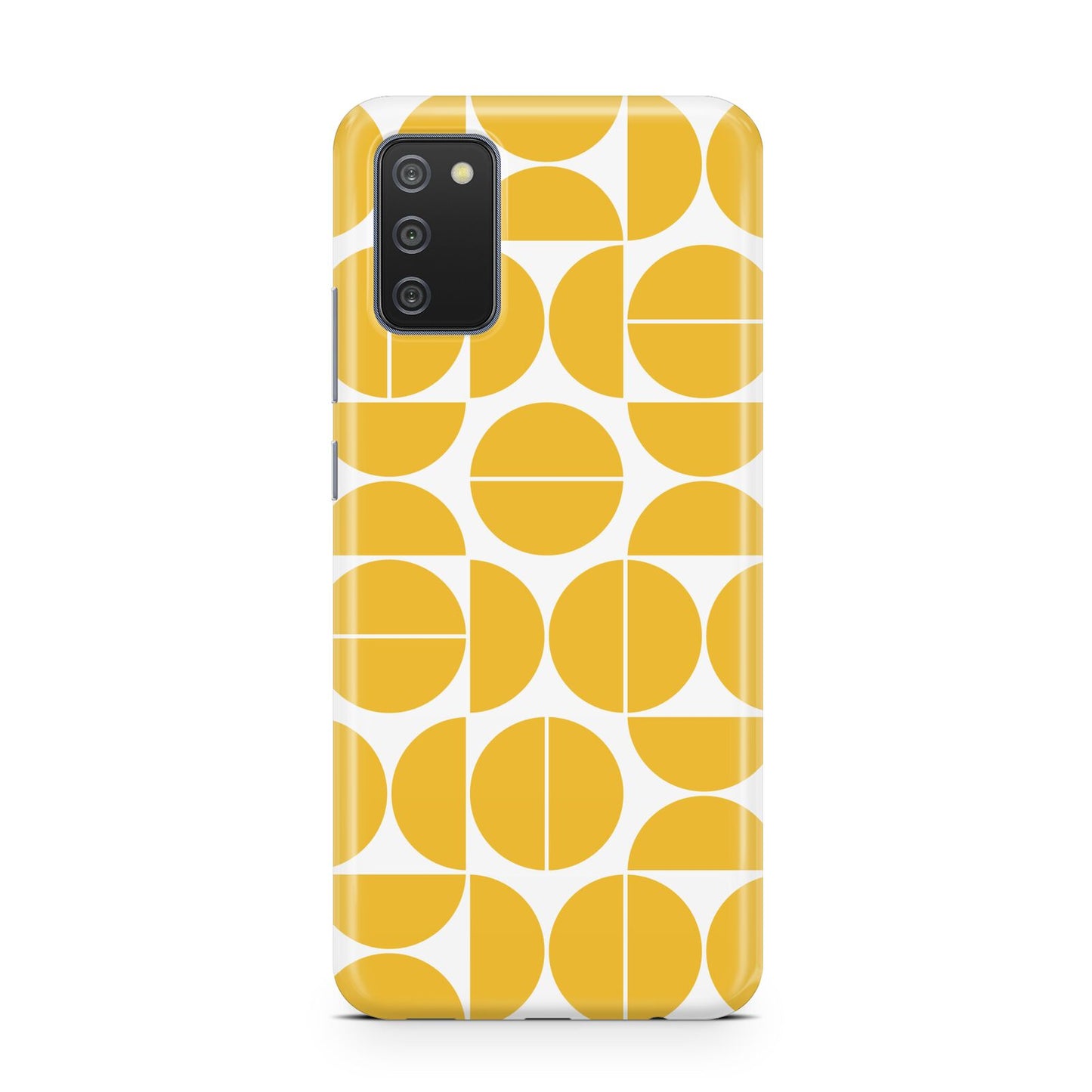 Circular Geometric Pattern Samsung A02s Case