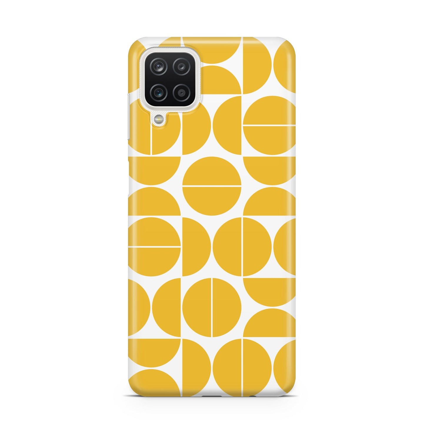 Circular Geometric Pattern Samsung A12 Case