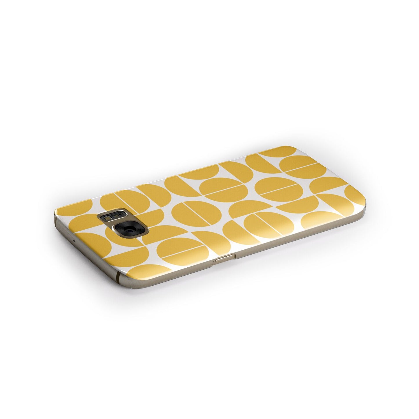 Circular Geometric Pattern Samsung Galaxy Case Side Close Up