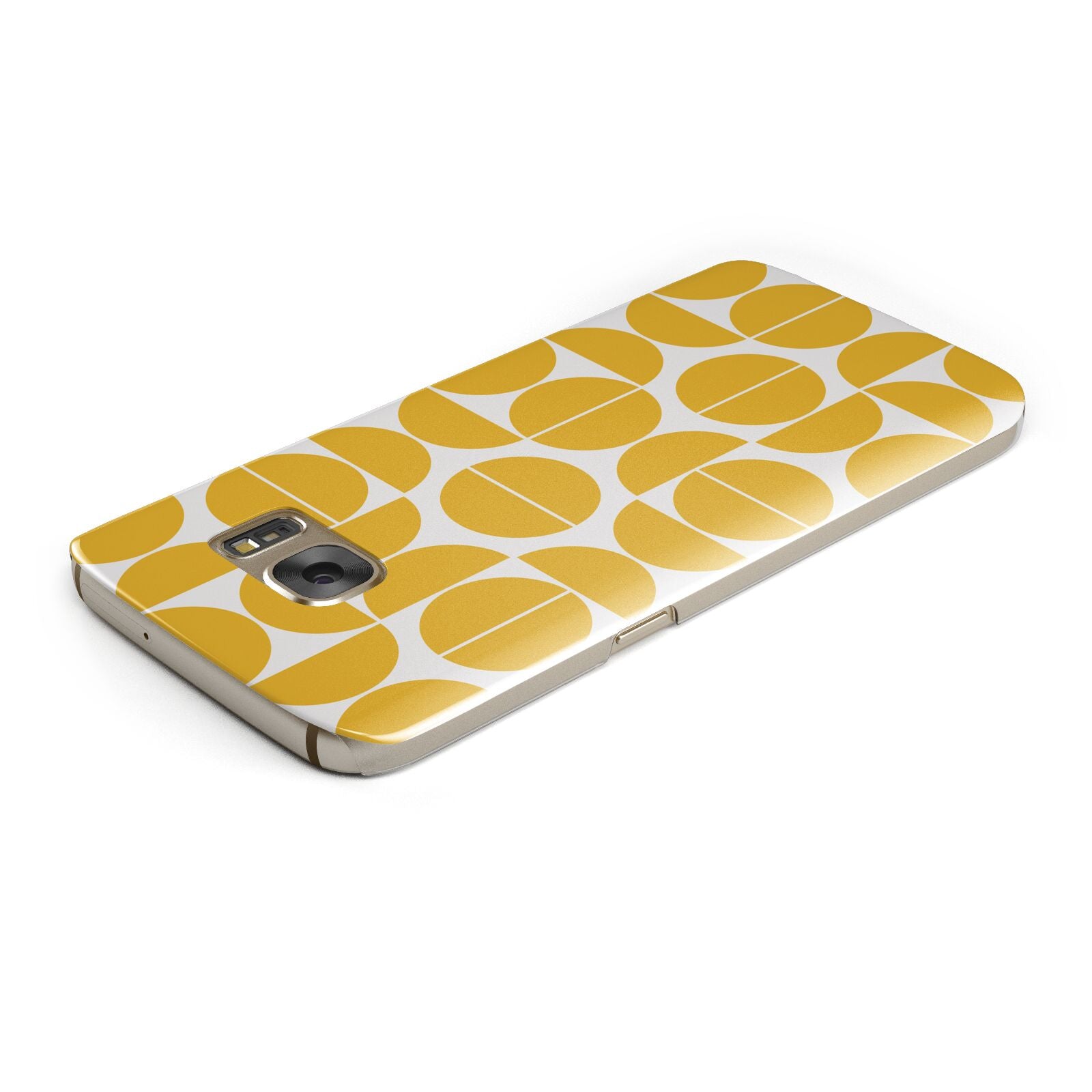 Circular Geometric Pattern Samsung Galaxy Case Top Cutout