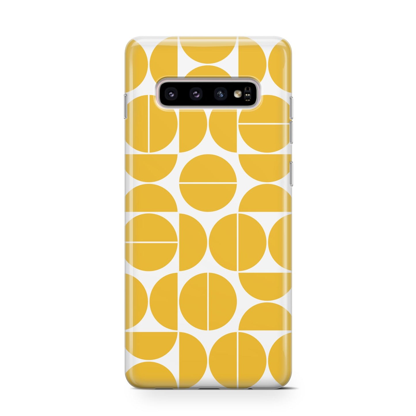 Circular Geometric Pattern Samsung Galaxy S10 Case