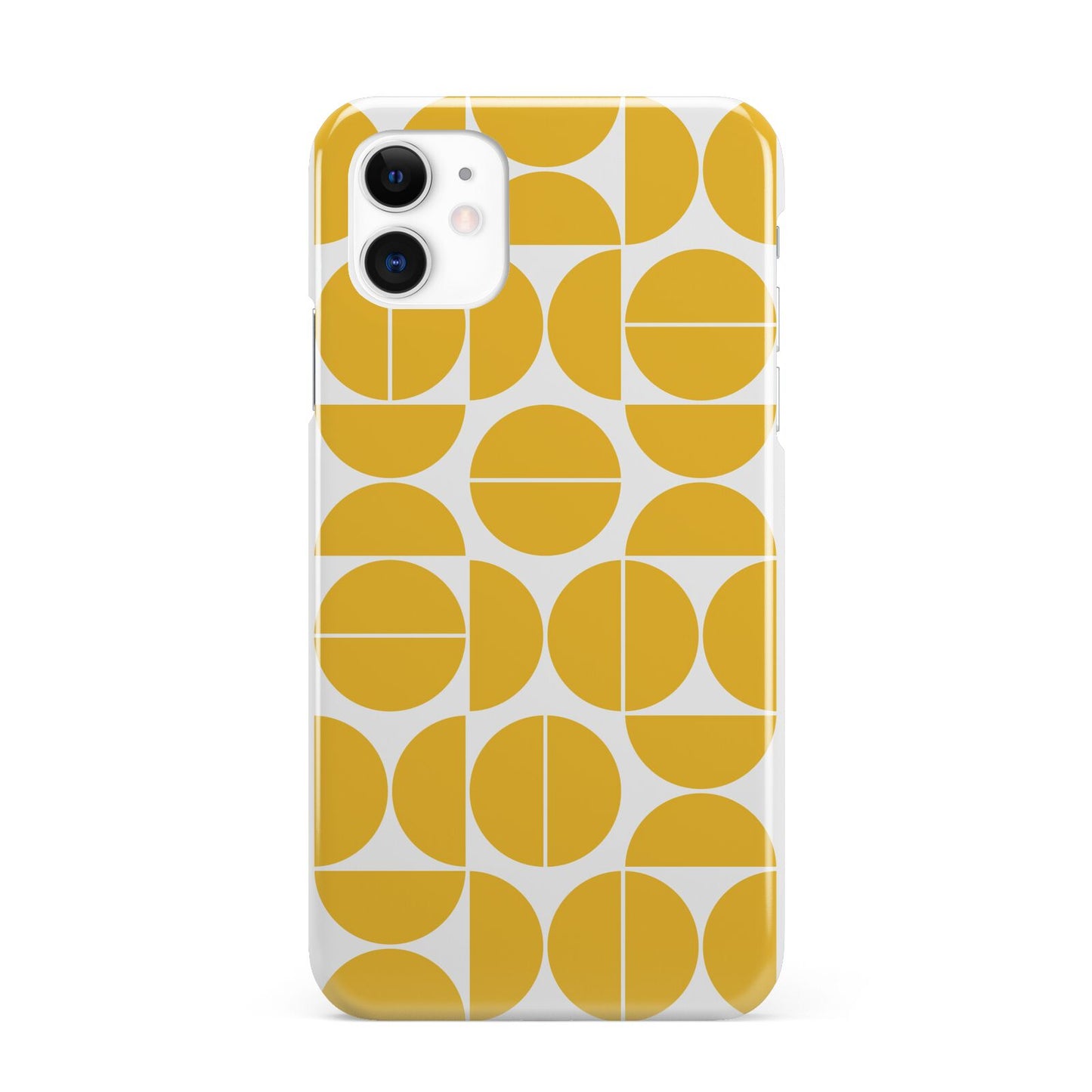 Circular Geometric Pattern iPhone 11 3D Snap Case