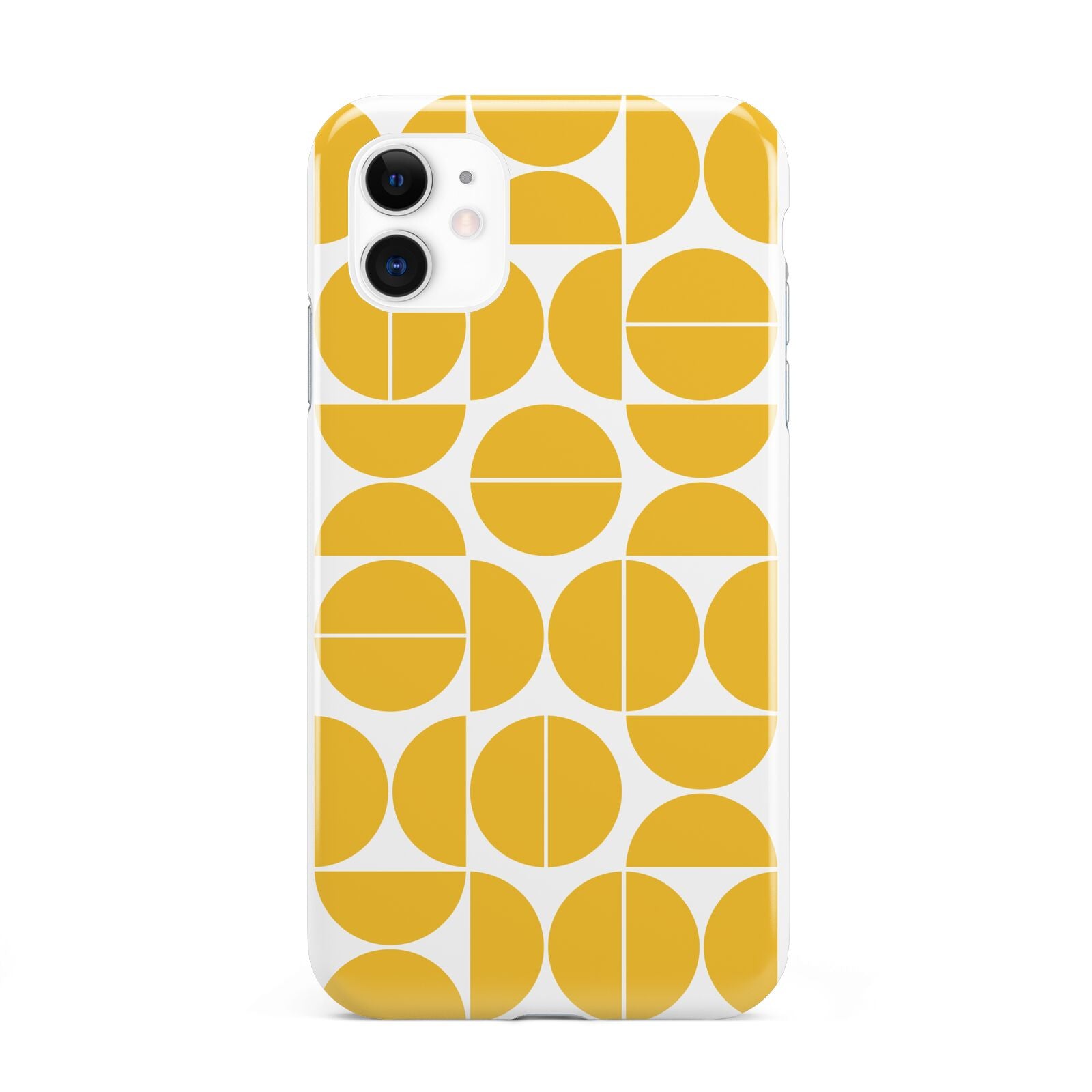 Circular Geometric Pattern iPhone 11 3D Tough Case