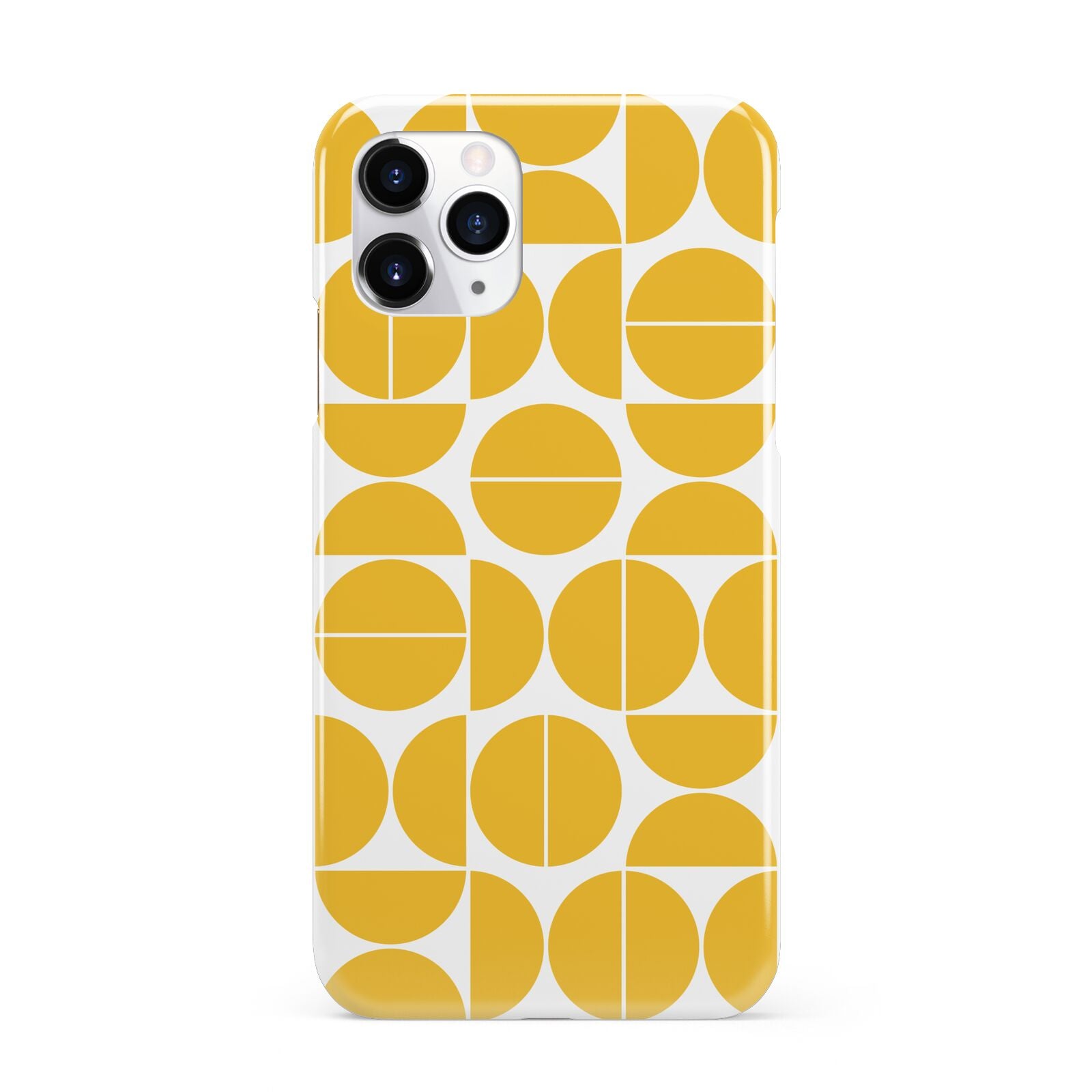 Circular Geometric Pattern iPhone 11 Pro 3D Snap Case