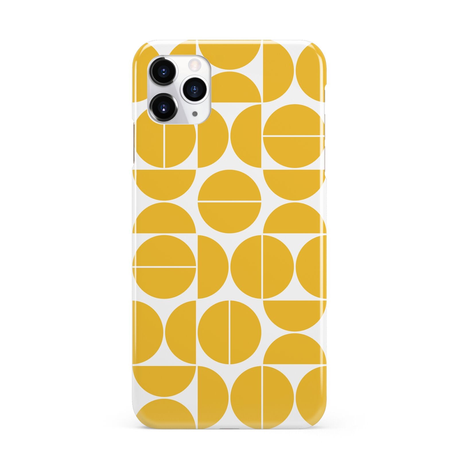 Circular Geometric Pattern iPhone 11 Pro Max 3D Snap Case