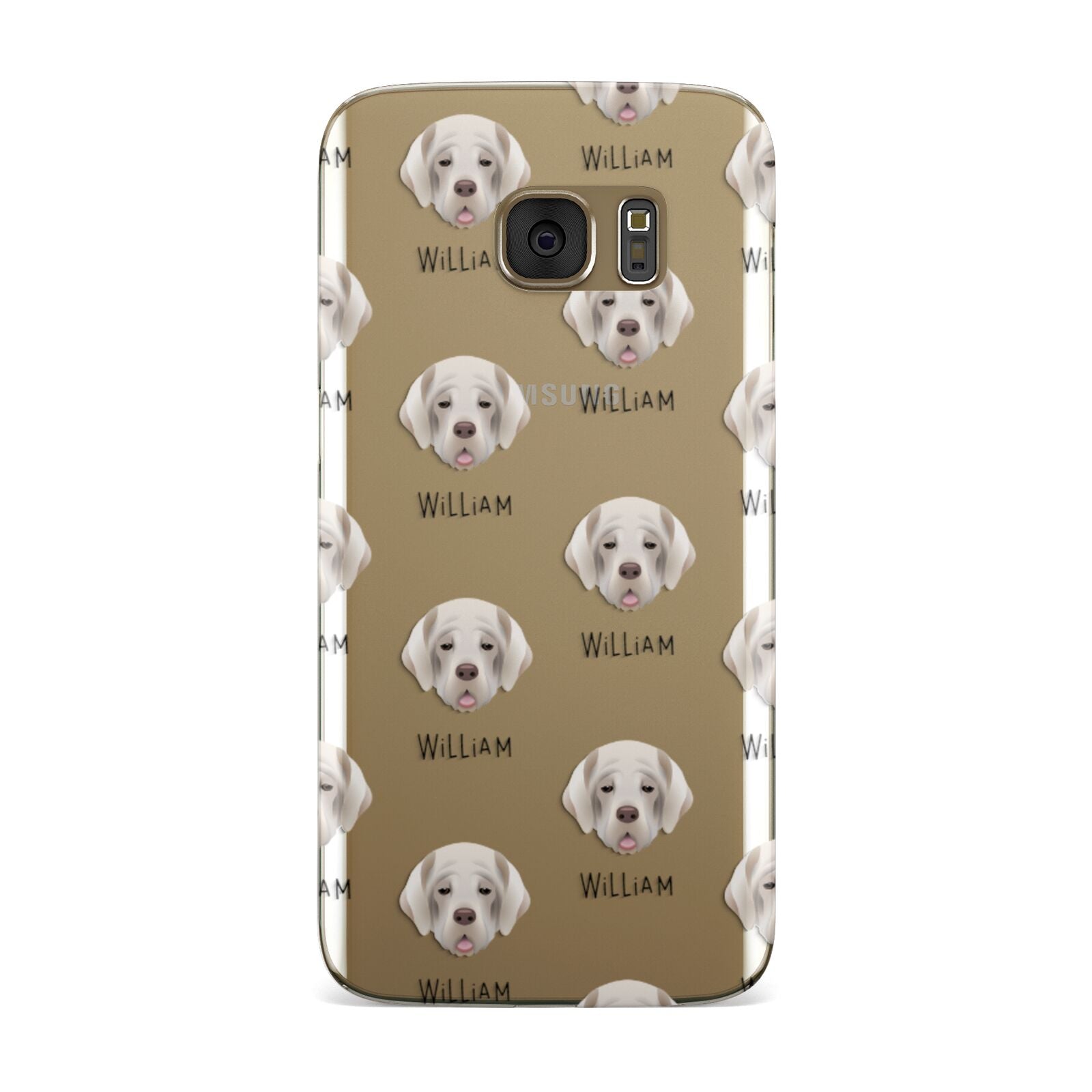 Cirneco Dell Etna Icon with Name Samsung Galaxy Case