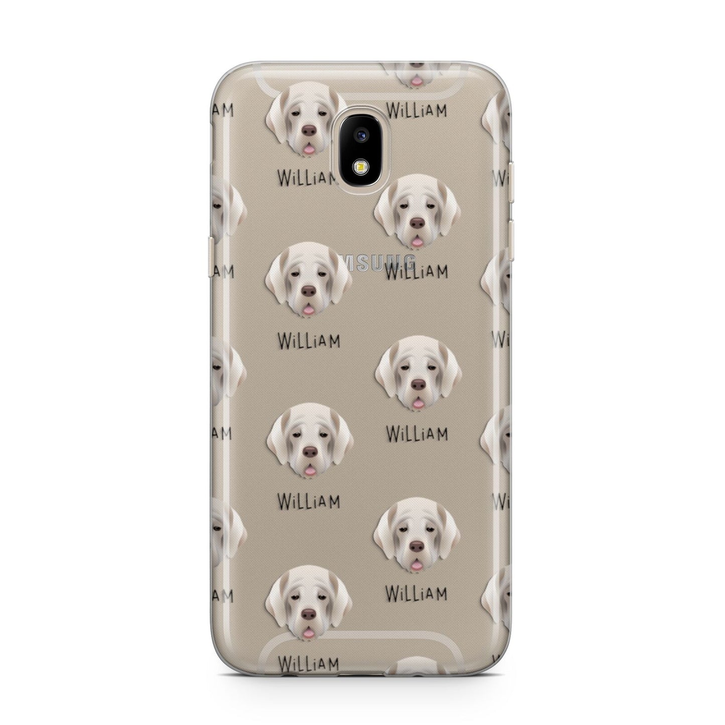 Cirneco Dell Etna Icon with Name Samsung J5 2017 Case