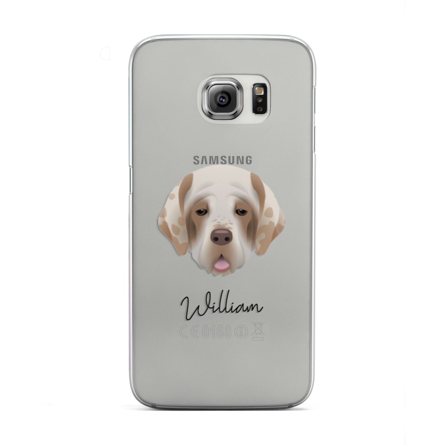 Cirneco Dell Etna Personalised Samsung Galaxy S6 Edge Case