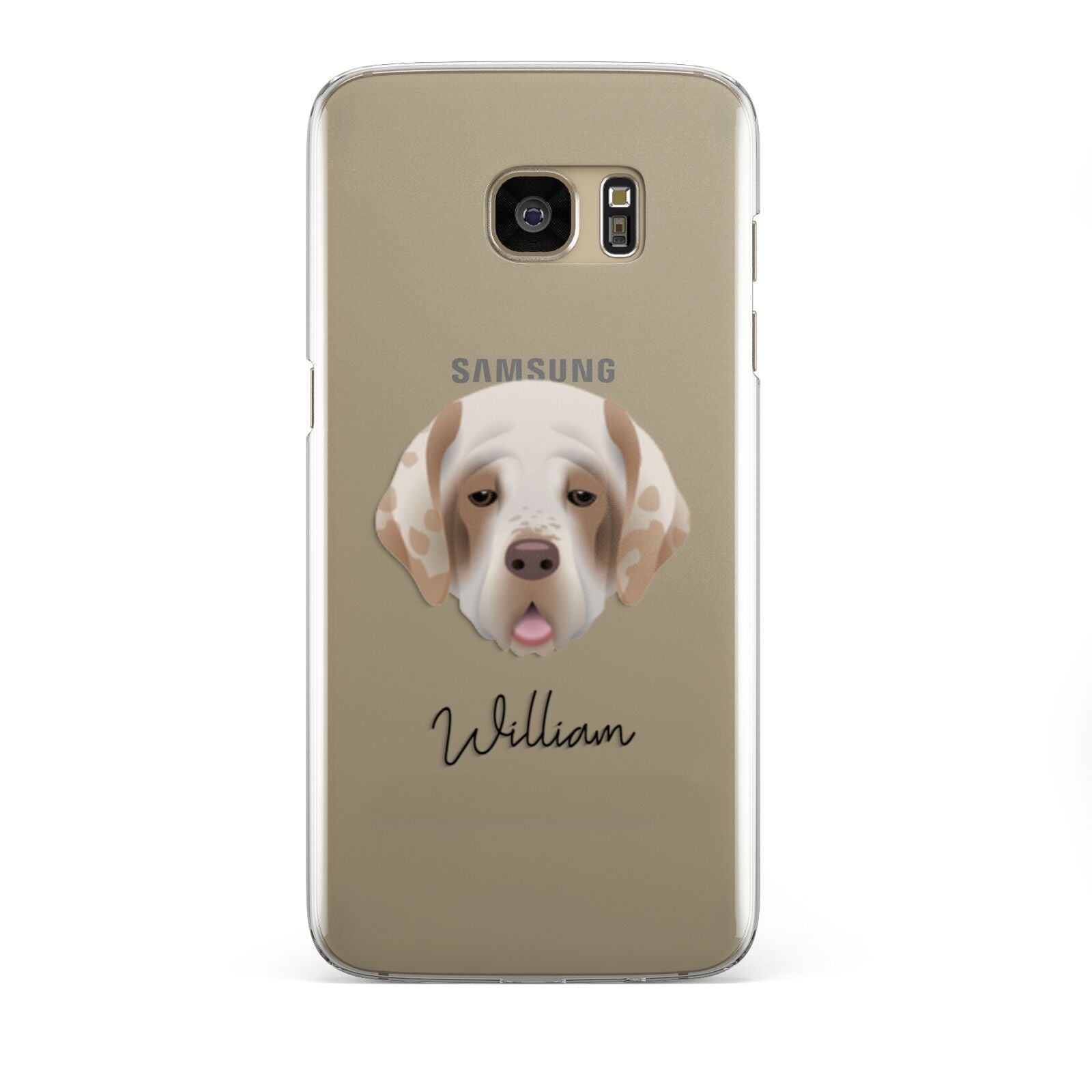 Cirneco Dell Etna Personalised Samsung Galaxy S7 Edge Case