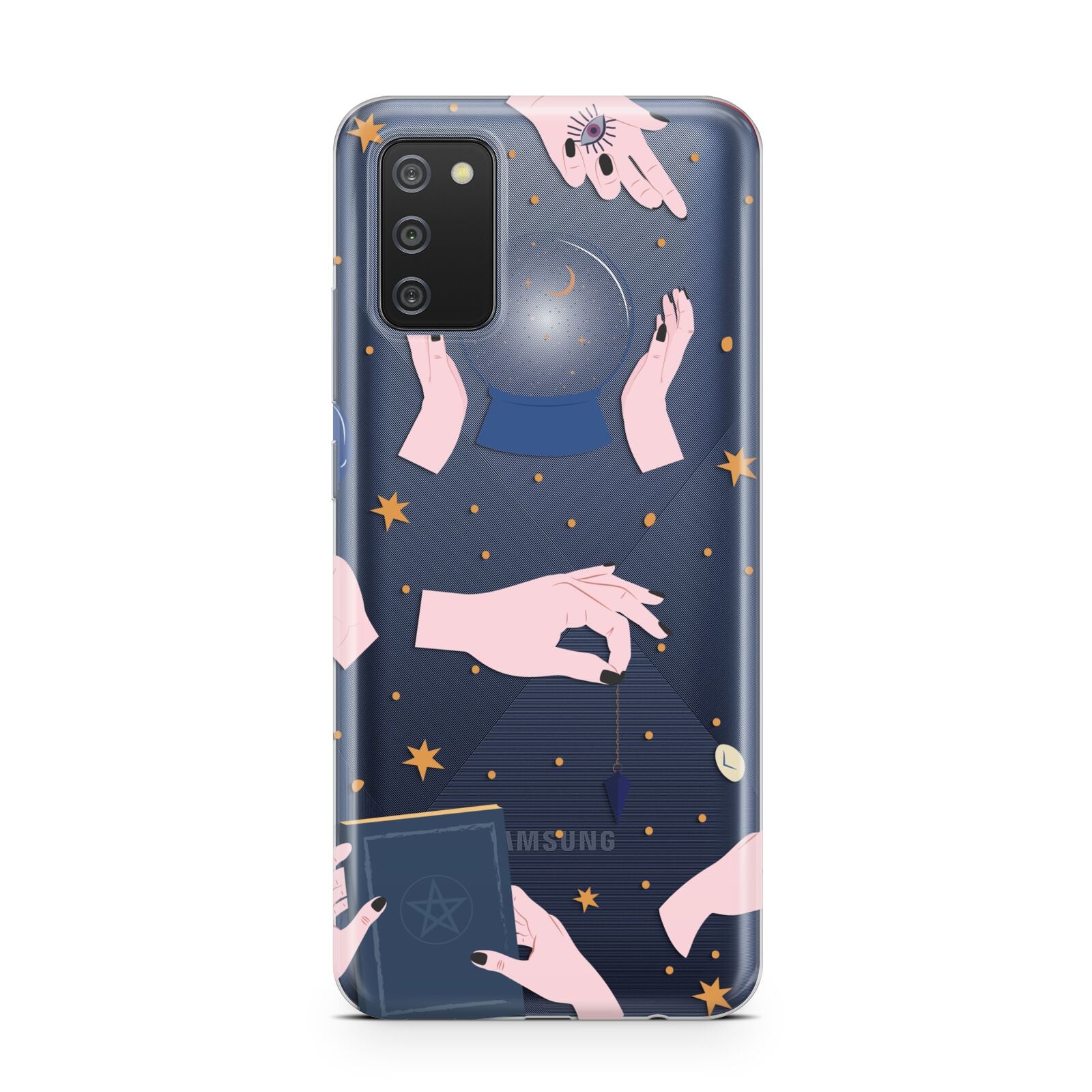 Clairvoyant Witches Hands Samsung A02s Case