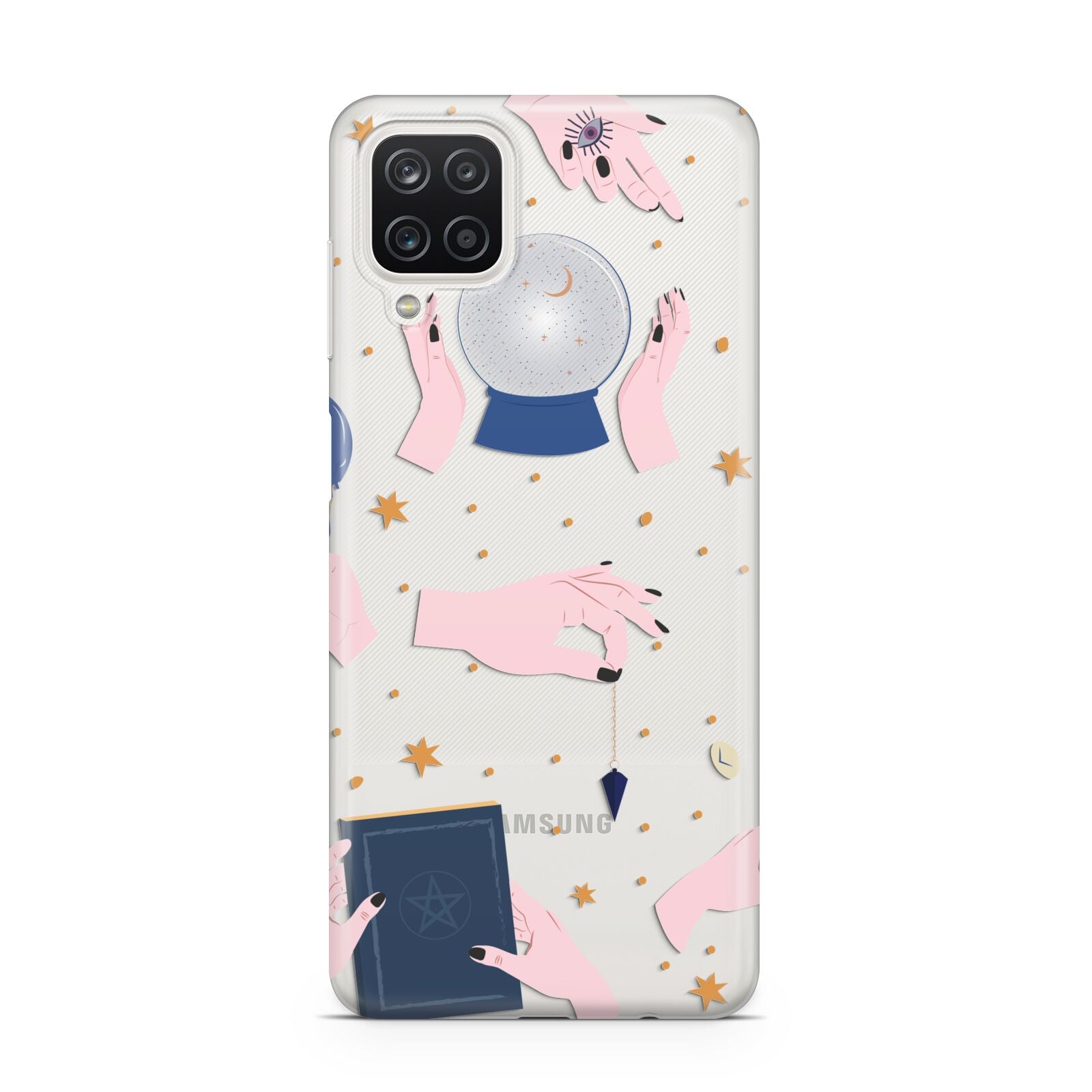 Clairvoyant Witches Hands Samsung A12 Case