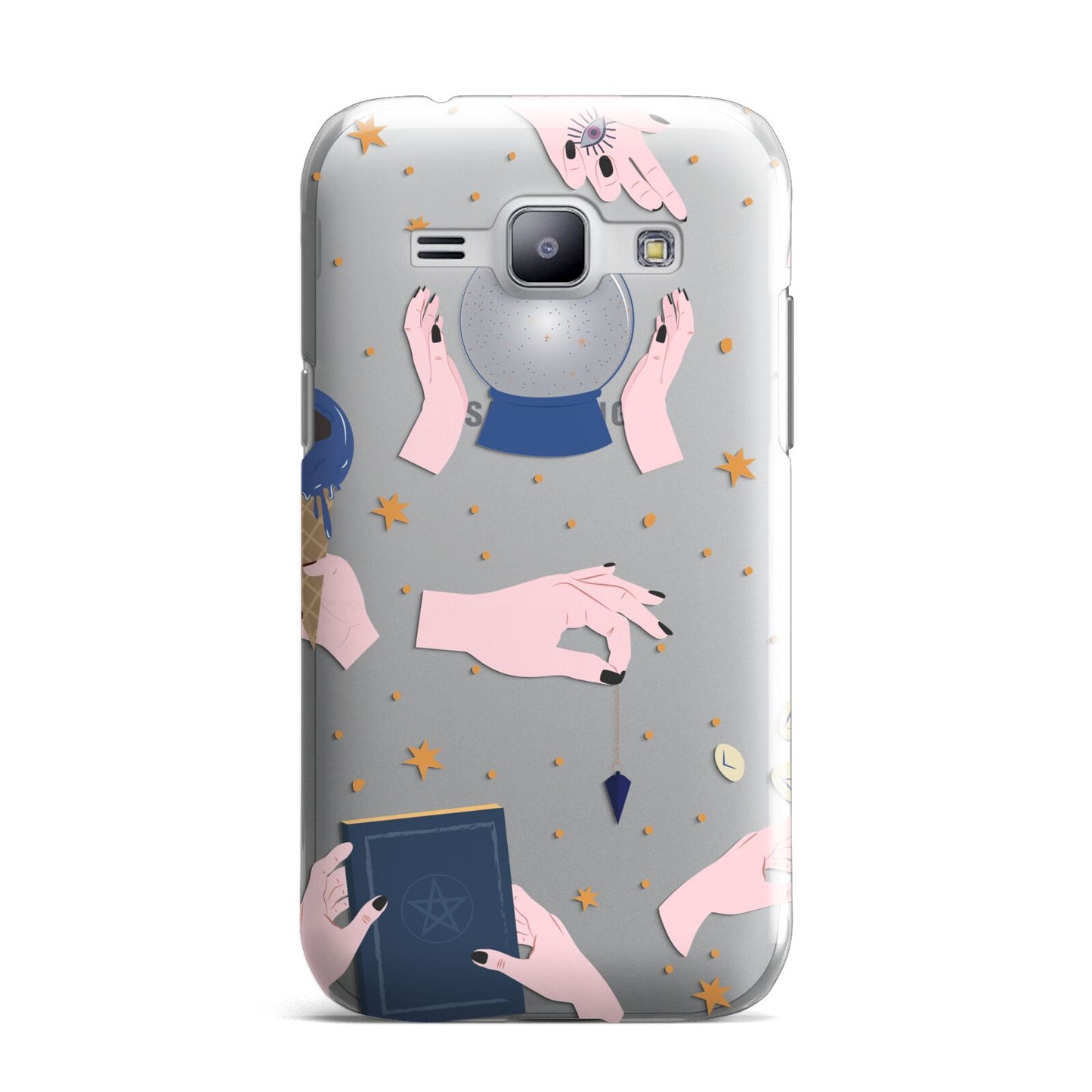 Clairvoyant Witches Hands Samsung Galaxy J1 2015 Case