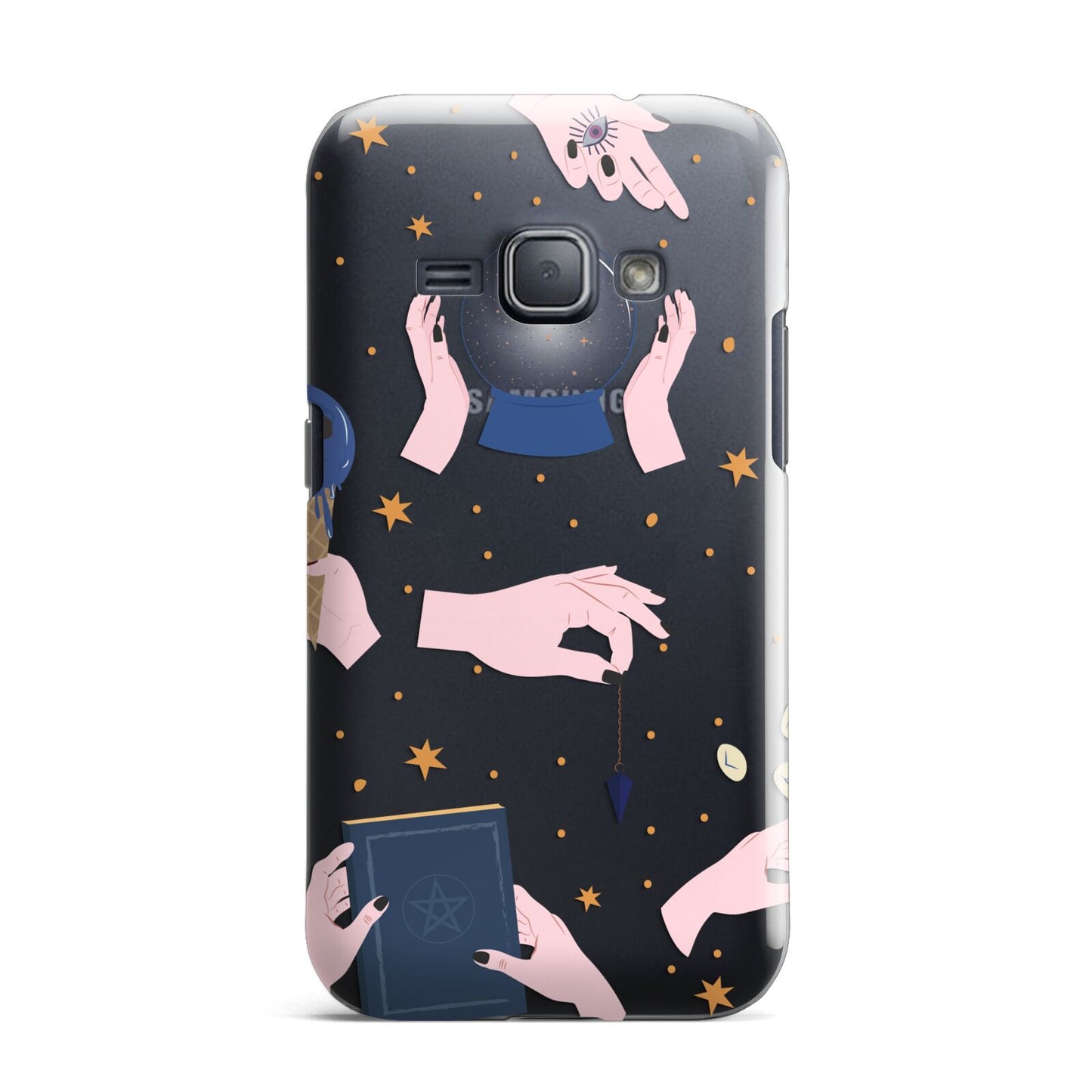 Clairvoyant Witches Hands Samsung Galaxy J1 2016 Case