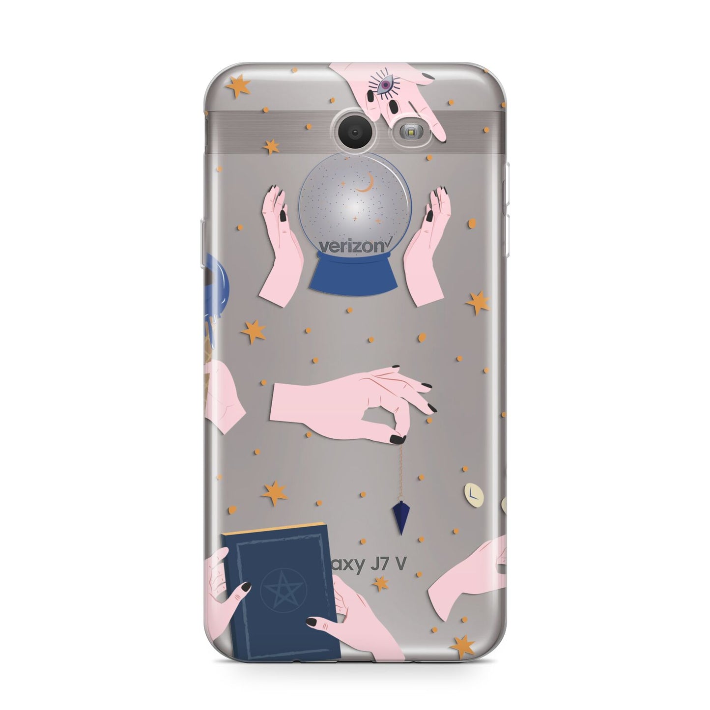 Clairvoyant Witches Hands Samsung Galaxy J7 2017 Case