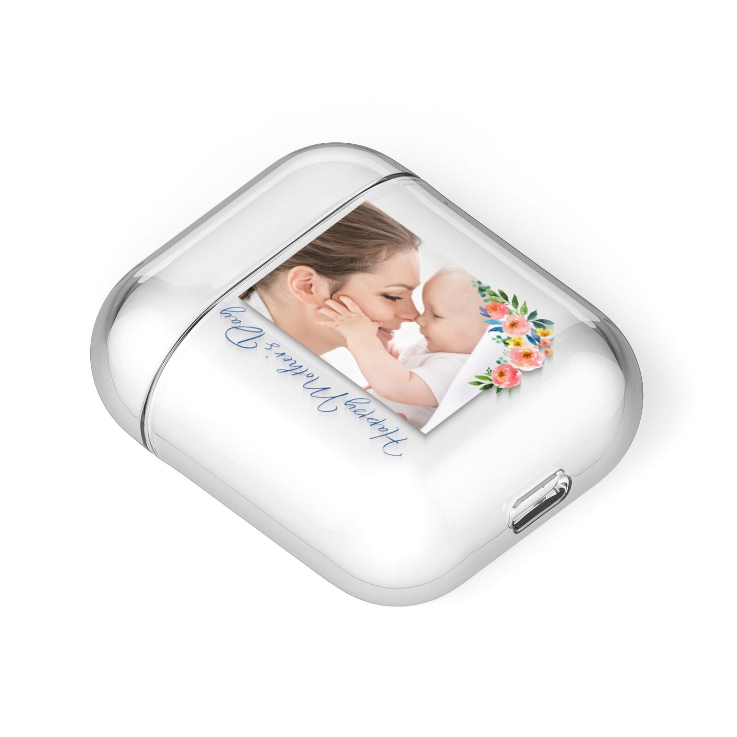 Classic Mothers Day AirPods Case Laid Flat