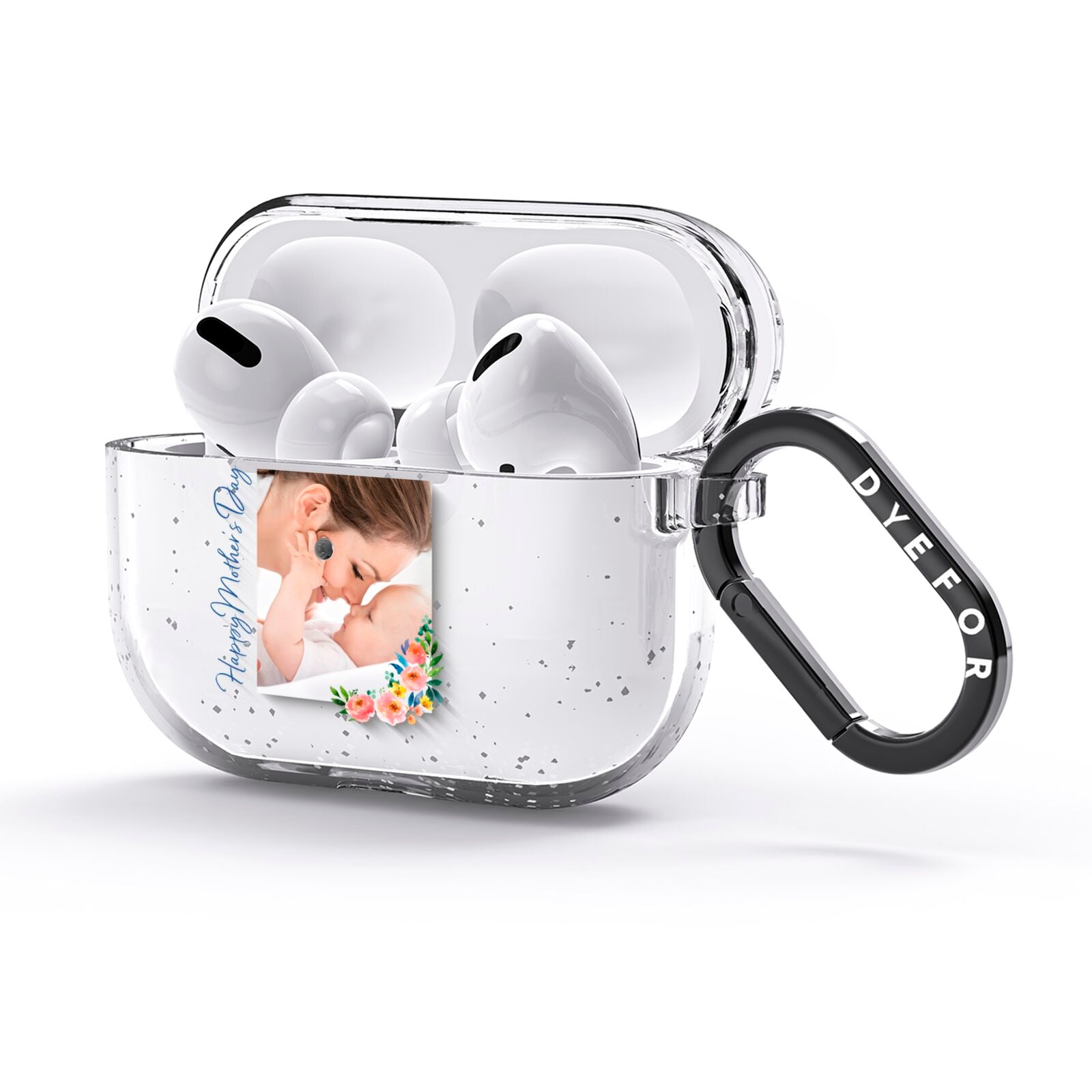 Classic Mothers Day AirPods Glitter Case 3rd Gen Side Image