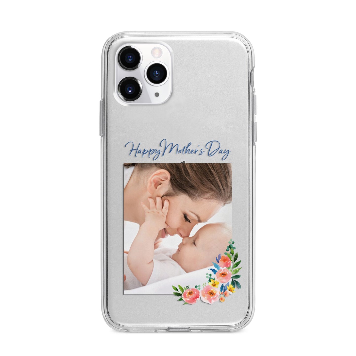 Classic Mothers Day Apple iPhone 11 Pro Max in Silver with Bumper Case