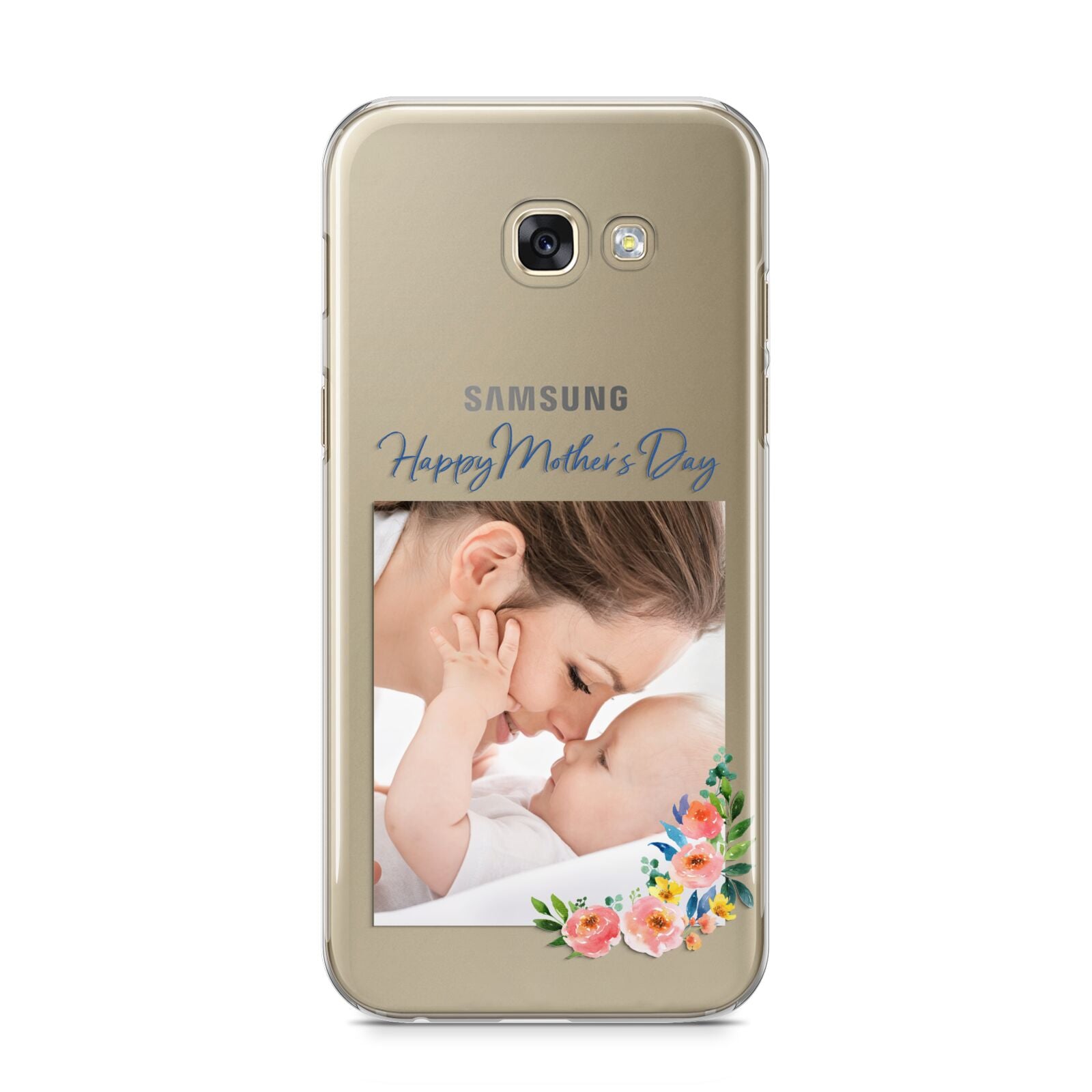 Classic Mothers Day Samsung Galaxy A5 2017 Case on gold phone