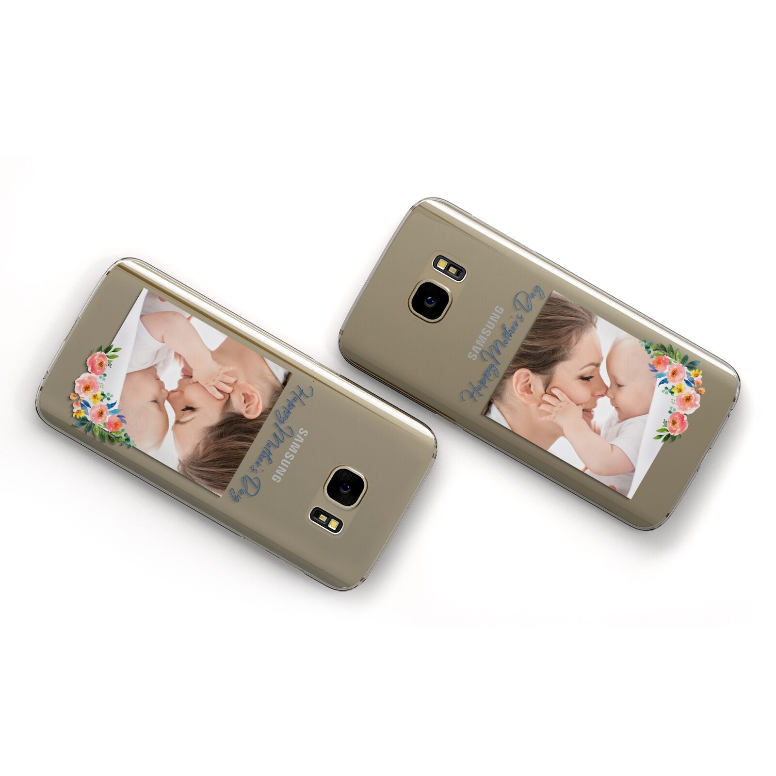 Classic Mothers Day Samsung Galaxy Case Flat Overview