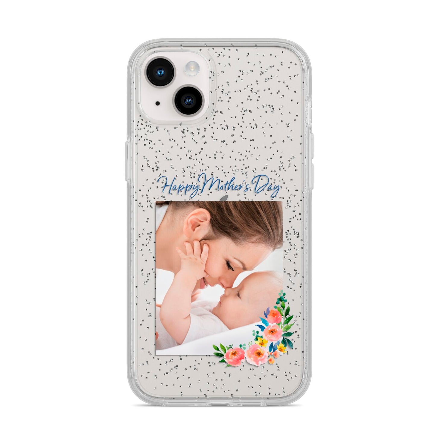 Classic Mothers Day iPhone 14 Plus Glitter Tough Case Starlight