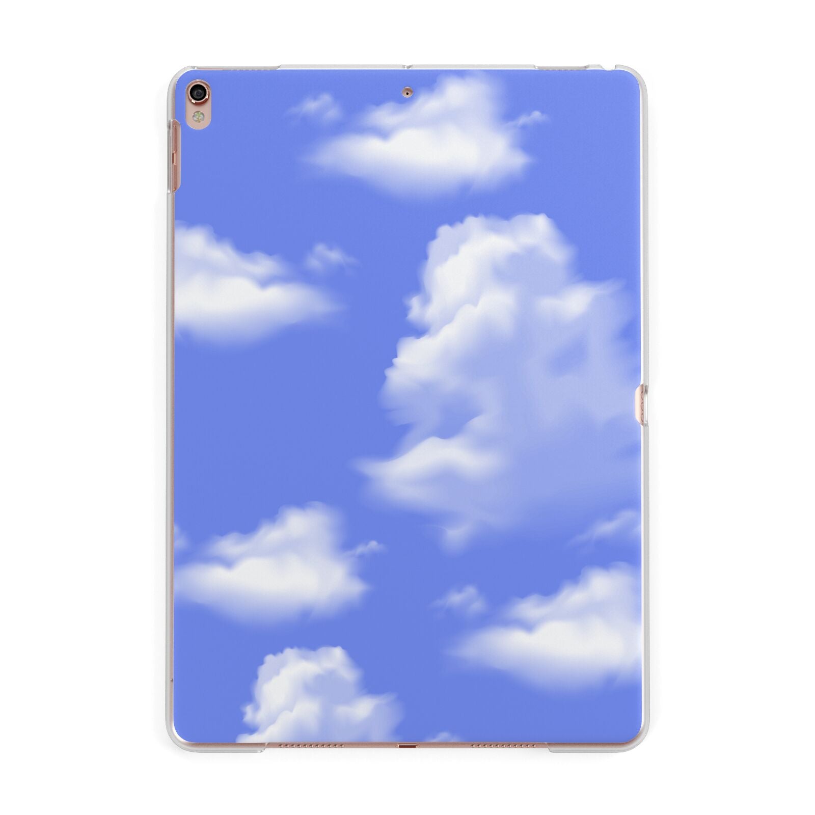 Clouds Apple iPad Rose Gold Case