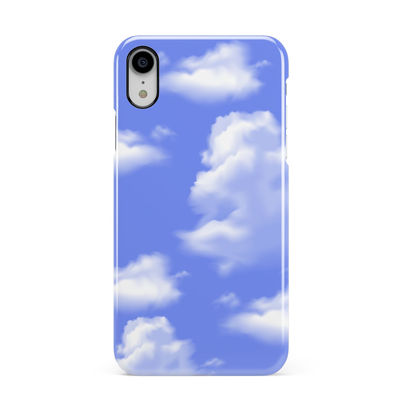 Clouds Apple iPhone XR White 3D Snap Case