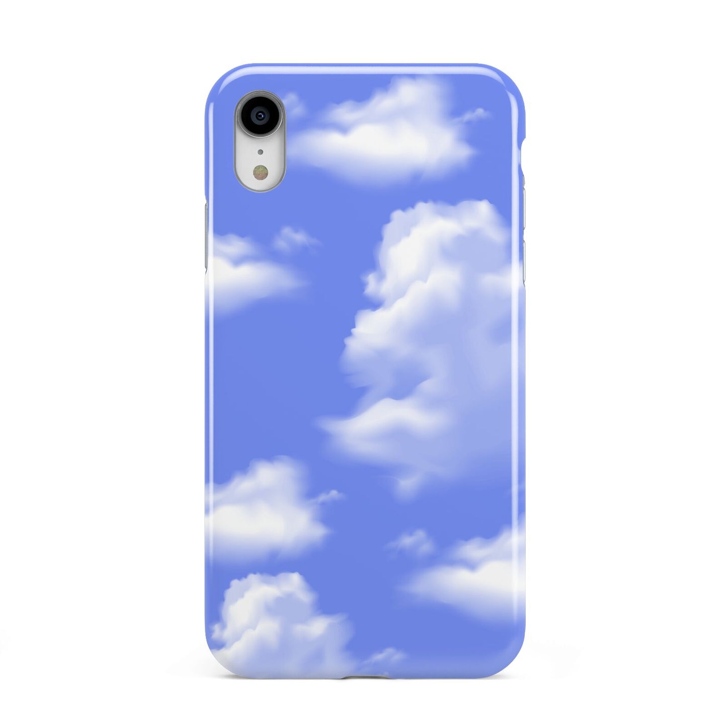 Clouds Apple iPhone XR White 3D Tough Case