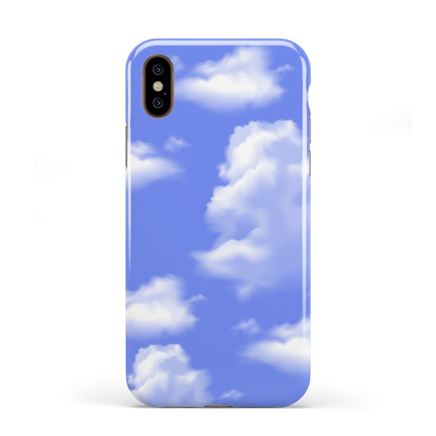 Clouds Apple iPhone XS 3D Tough