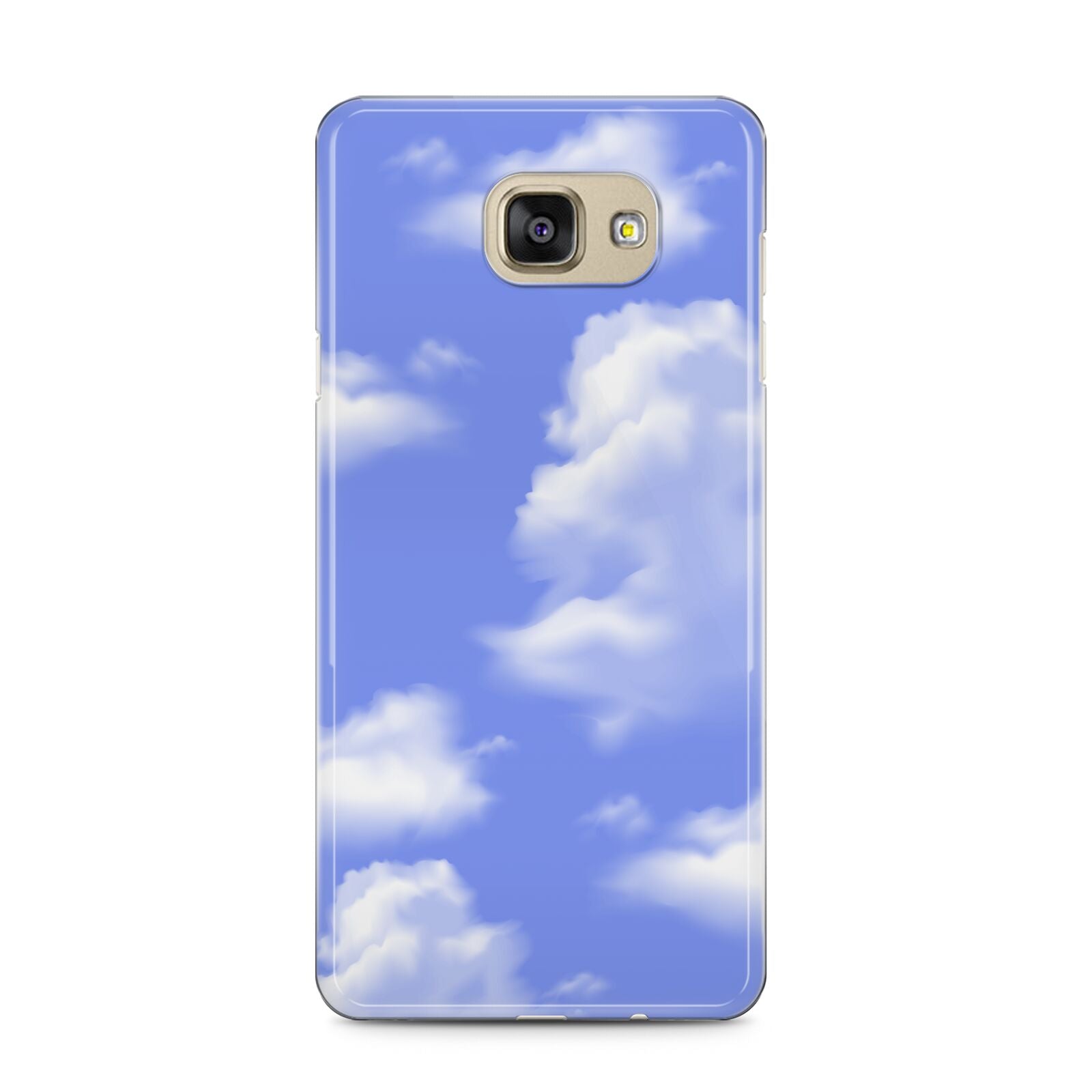 Clouds Samsung Galaxy A5 2016 Case on gold phone