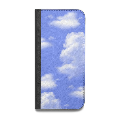 Clouds Vegan Leather Flip iPhone Case