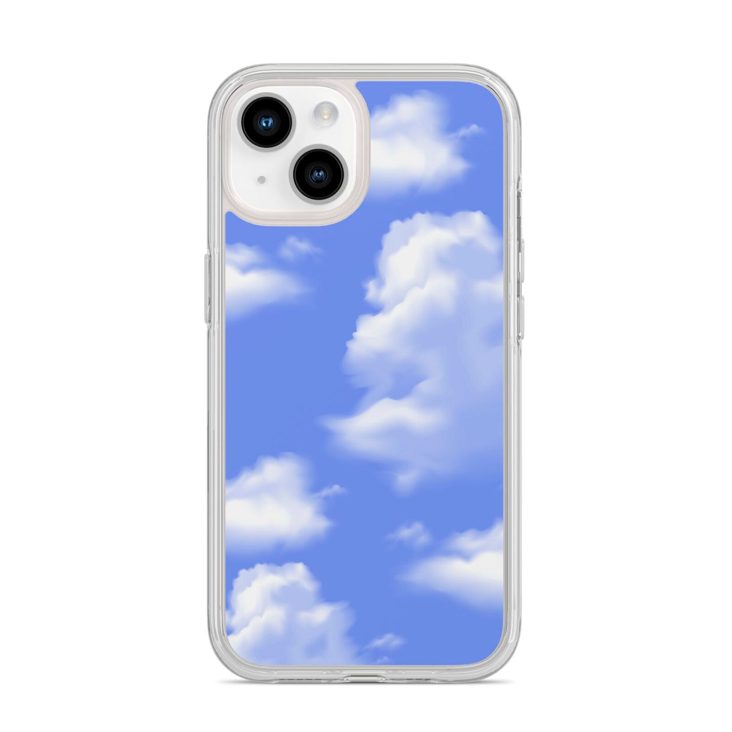 Clouds iPhone 14 Clear Tough Case Starlight