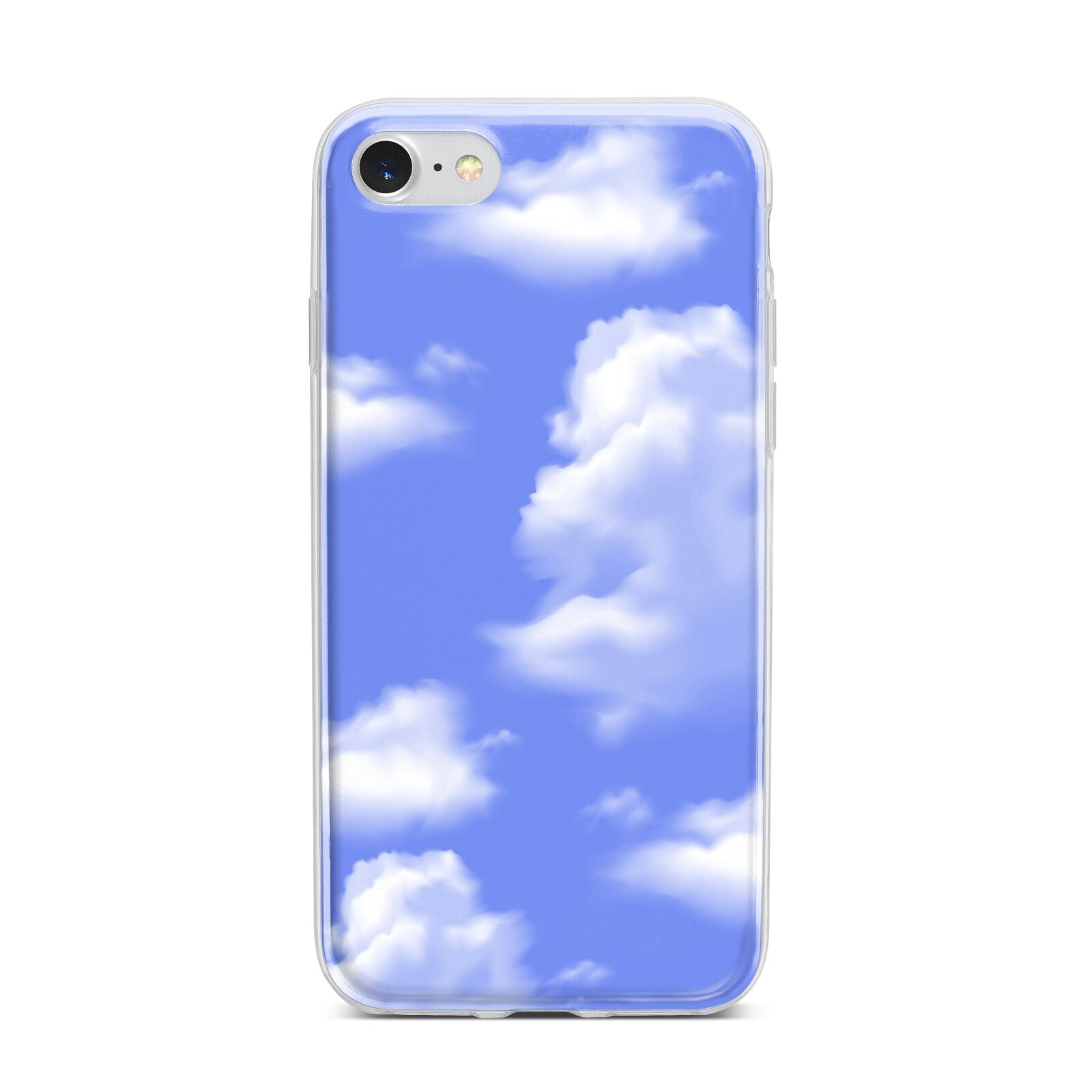 Clouds iPhone 7 Bumper Case on Silver iPhone