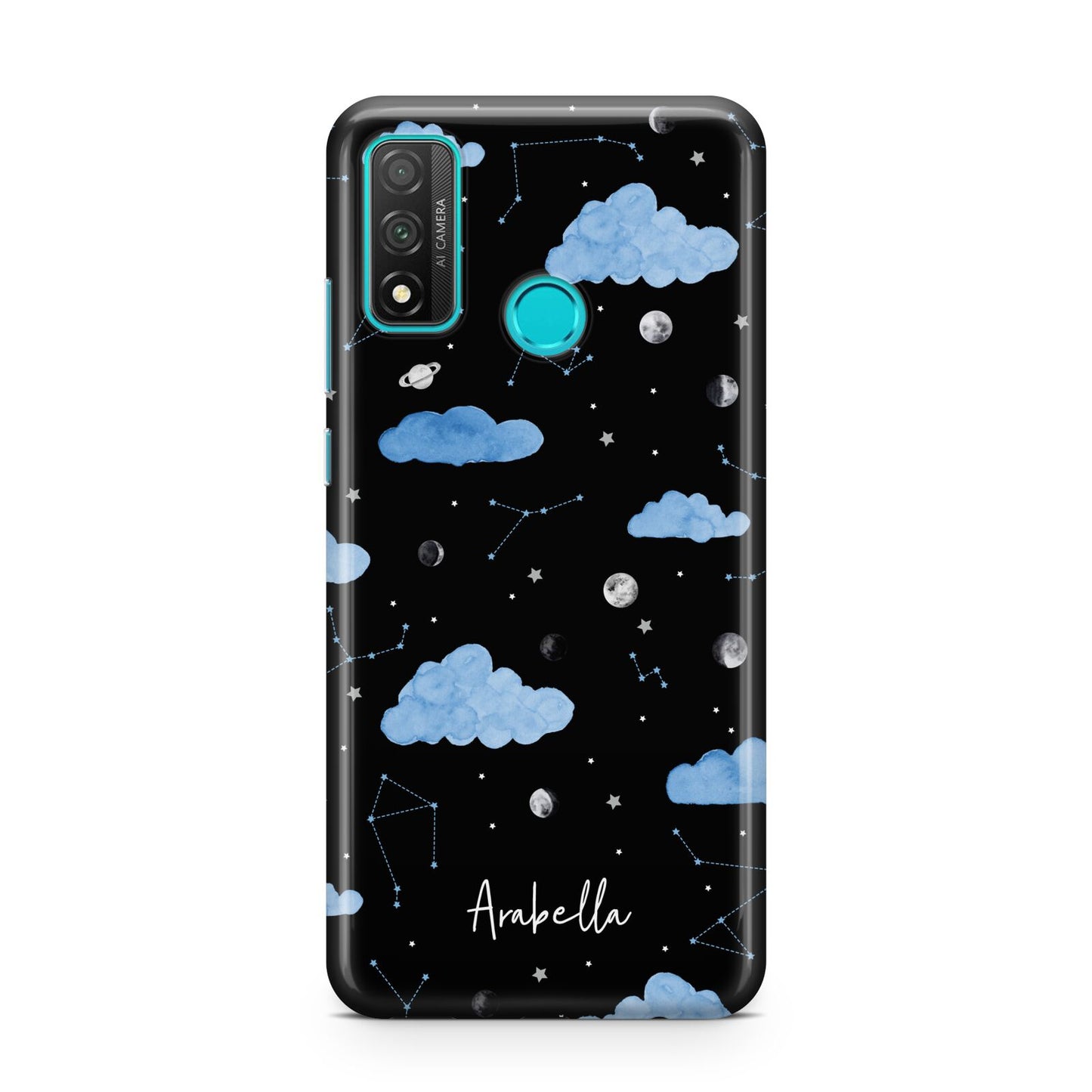 Cloudy Night Sky with Name Huawei P Smart 2020