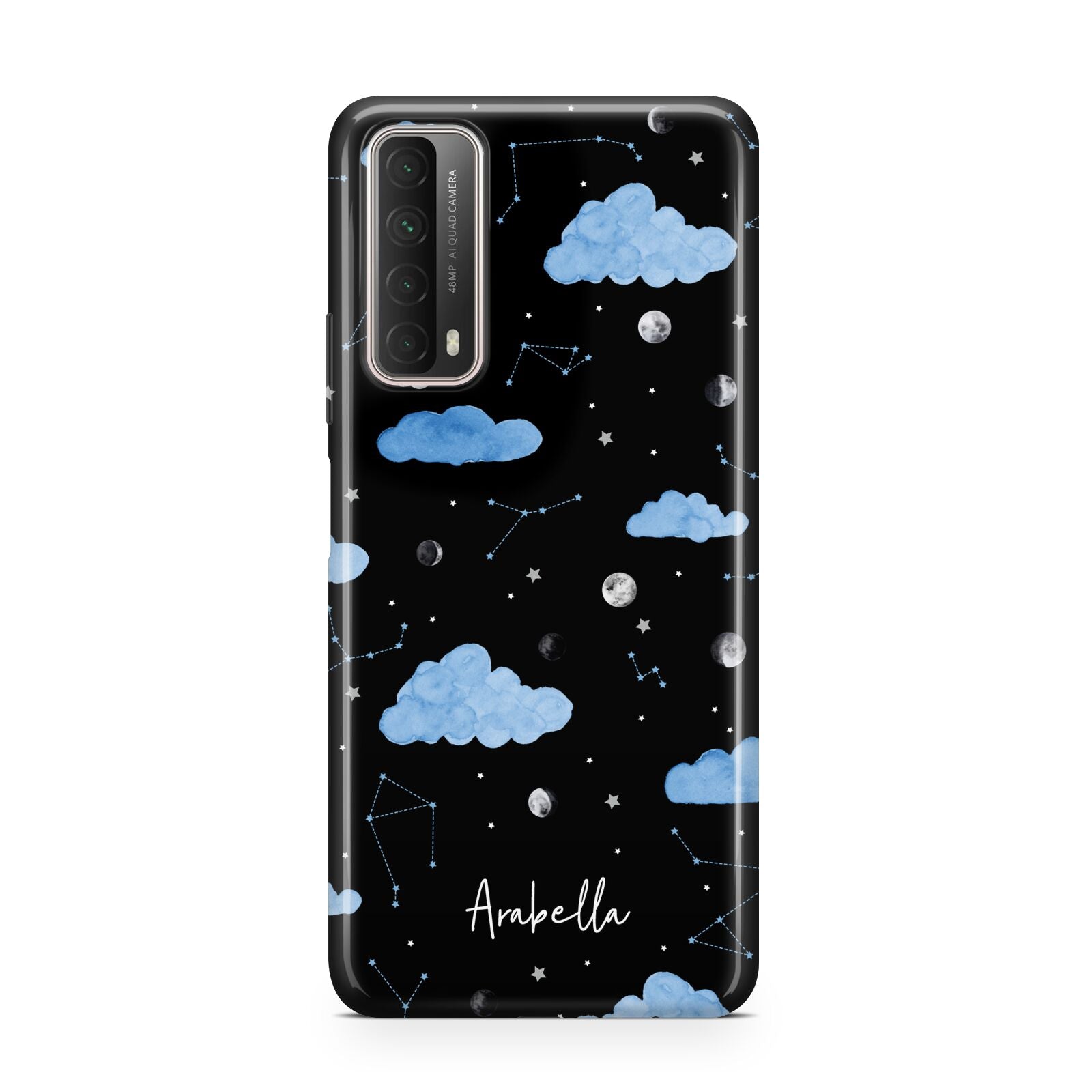 Cloudy Night Sky with Name Huawei P Smart 2021