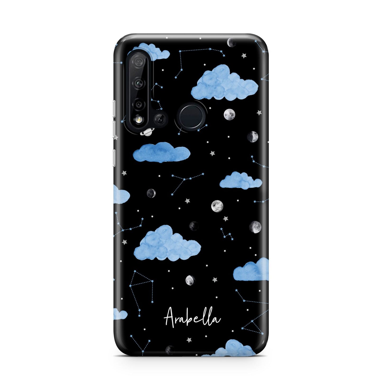 Cloudy Night Sky with Name Huawei P20 Lite 5G Phone Case