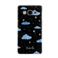 Cloudy Night Sky with Name Samsung Galaxy A5 Case