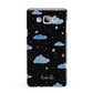Cloudy Night Sky with Name Samsung Galaxy A7 2015 Case
