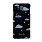 Cloudy Night Sky with Name Samsung Galaxy Alpha Case