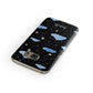 Cloudy Night Sky with Name Samsung Galaxy Case Front Close Up
