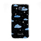 Cloudy Night Sky with Name Samsung Galaxy J5 Case