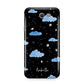 Cloudy Night Sky with Name Samsung Galaxy J7 2017 Case