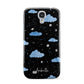 Cloudy Night Sky with Name Samsung Galaxy S4 Case