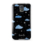 Cloudy Night Sky with Name Samsung Galaxy S5 Case