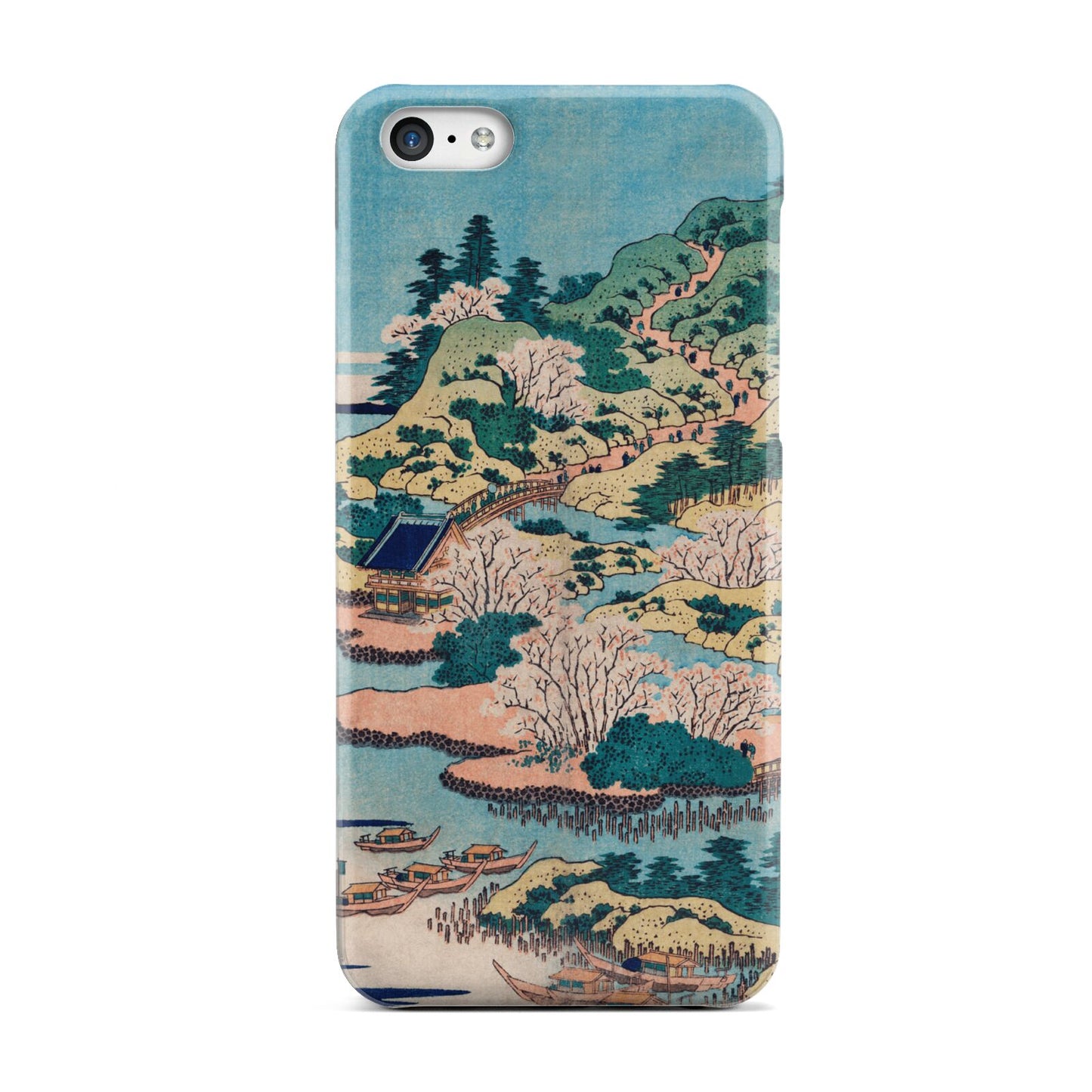 Coastal Community By Katsushika Hokusai Apple iPhone 5c Case