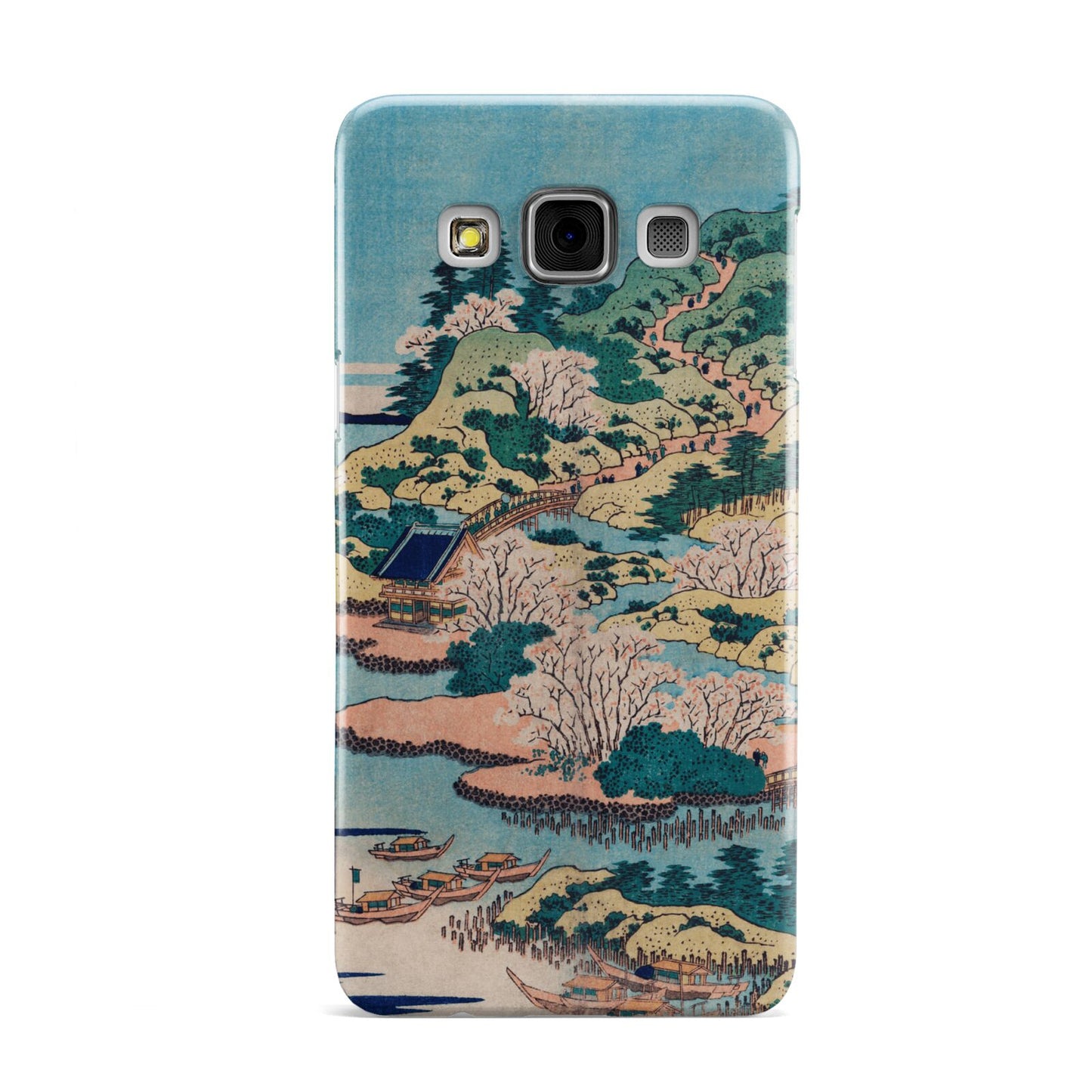 Coastal Community By Katsushika Hokusai Samsung Galaxy A3 Case