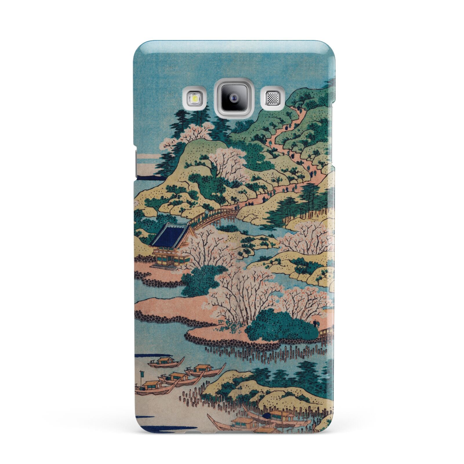 Coastal Community By Katsushika Hokusai Samsung Galaxy A7 2015 Case