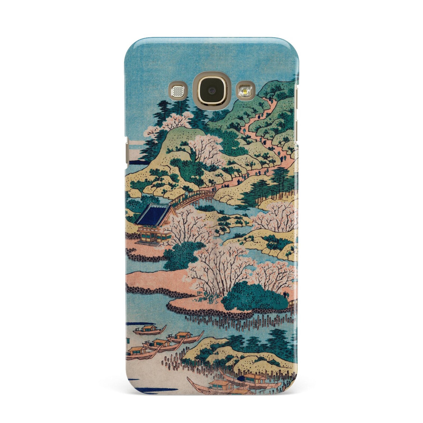 Coastal Community By Katsushika Hokusai Samsung Galaxy A8 Case