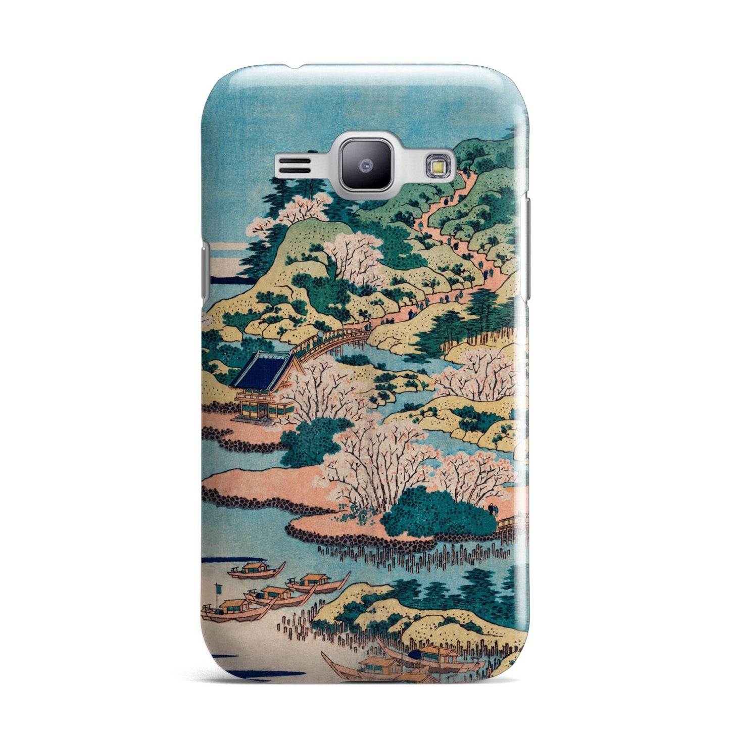 Coastal Community By Katsushika Hokusai Samsung Galaxy J1 2015 Case