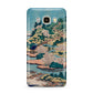 Coastal Community By Katsushika Hokusai Samsung Galaxy J7 2016 Case on gold phone