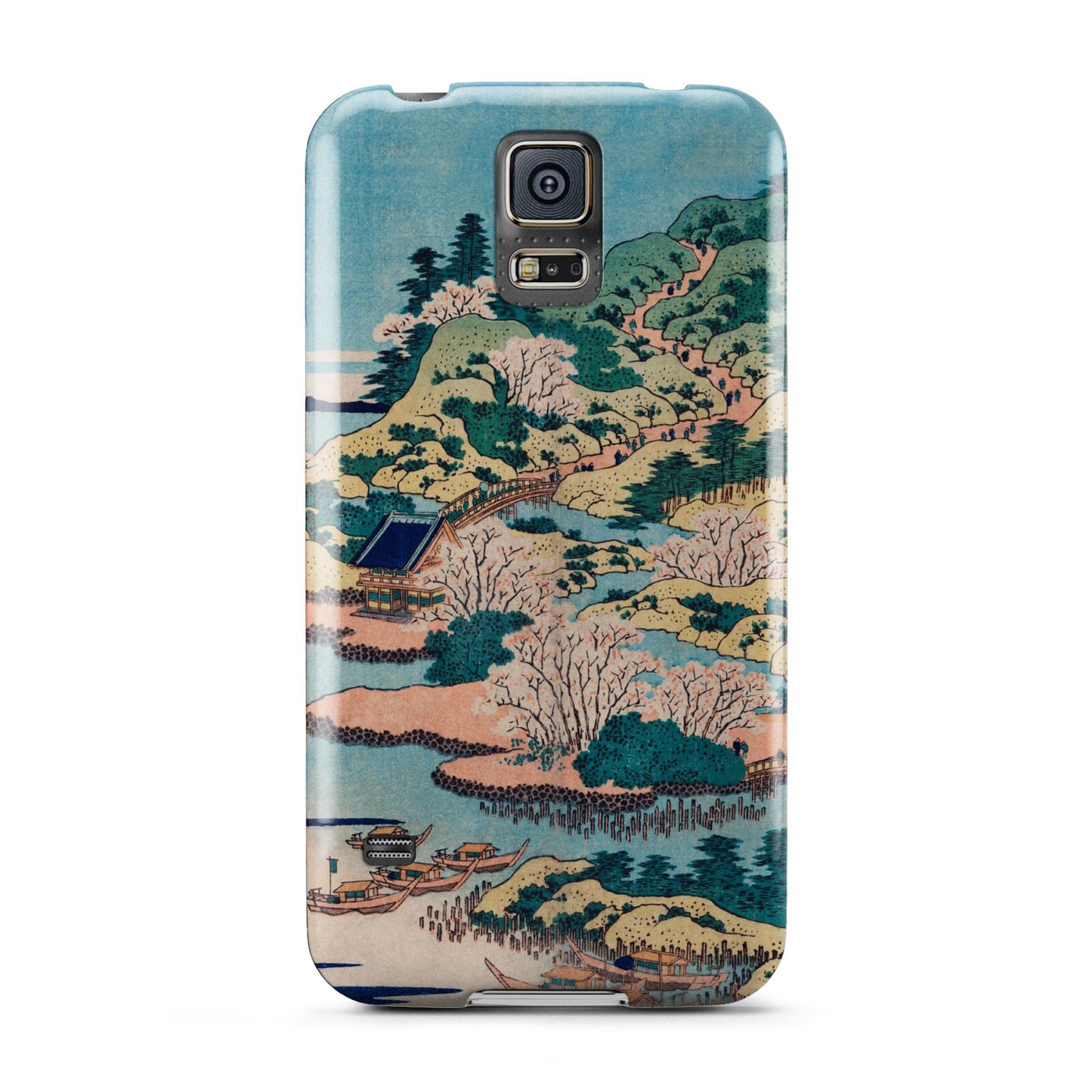 Coastal Community By Katsushika Hokusai Samsung Galaxy S5 Case